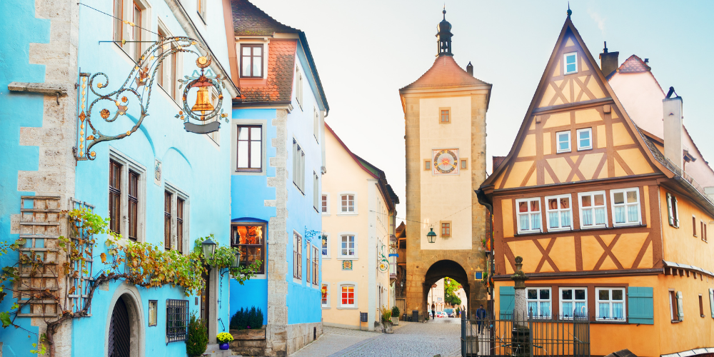 Romantik Yolun Masalsı Durağı Rothenburg Ob Der Tauber
